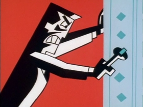 Screenshots from the 1999 Hanna-Barbera cartoon Mr. Mojo