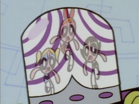 Screenshots from the 1999 Hanna-Barbera cartoon Mr. Mojo