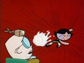 Screenshots from the 1999 Hanna-Barbera cartoon Paste Makes Waste