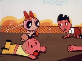 Screenshots from the 1999 Hanna-Barbera cartoon Ice Sore