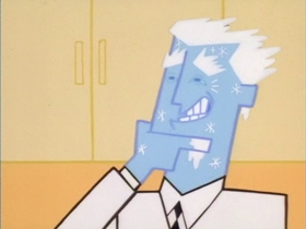 Screenshots from the 1999 Hanna-Barbera cartoon Ice Sore