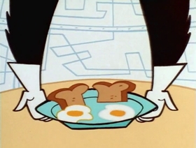 Screenshots from the 1999 Hanna-Barbera cartoon Just Another Manic Mojo