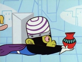 Screenshots from the 1999 Hanna-Barbera cartoon Just Another Manic Mojo