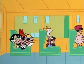 Screenshots from the 1999 Hanna-Barbera cartoon Mime for a Change