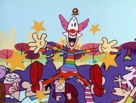 Screenshots from the 1999 Hanna-Barbera cartoon Mime for a Change