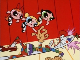 Screenshots from the 1999 Hanna-Barbera cartoon Mime for a Change