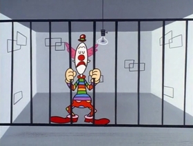 Screenshots from the 1999 Hanna-Barbera cartoon Mime for a Change