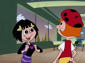Screenshots from the 1999 Warner Bros. Television cartoon Shareena Takes the Cake