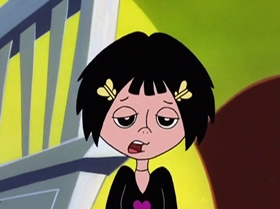 Screenshots from the 1999 Warner Bros. Television cartoon What Did You Séance?