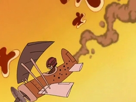 Screenshots from the 1999 Warner Bros. Television cartoon What Did You Séance?