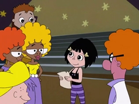 Screenshots from the 1999 Warner Bros. Television cartoon What Did You Séance?