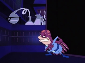 Screenshots from the 1999 Warner Bros. Television cartoon The Contest