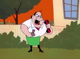 Screenshots from the 1999 Warner Bros. Television cartoon Too Good to Be Truant