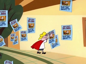 Screenshots from the 1999 Warner Bros. Television cartoon Too Good to Be Truant