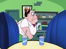 Screenshots from the 1999 Warner Bros. Television cartoon Too Good to Be Truant