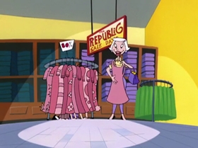 Screenshots from the 1999 Warner Bros. Television cartoon Too Good to Be Truant