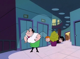 Screenshots from the 1999 Warner Bros. Television cartoon Too Good to Be Truant