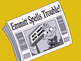 Screenshots from the 1999 Warner Bros. Television cartoon Too Good to Be Truant