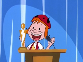 Screenshots from the 1999 Warner Bros. Television cartoon Too Good to Be Truant