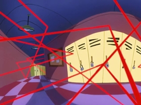 Screenshots from the 1999 Warner Bros. Television cartoon Breaking Out