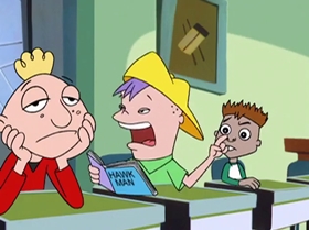 Screenshots from the 1999 Warner Bros. Television cartoon Breaking Out