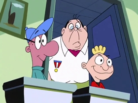 Screenshots from the 1999 Warner Bros. Television cartoon Breaking Out