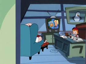 Screenshots from the 1999 Warner Bros. Television cartoon Breaking Out