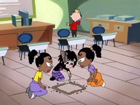 Screenshots from the 1999 Warner Bros. Television cartoon Breaking Out