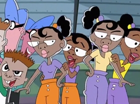 Screenshots from the 1999 Warner Bros. Television cartoon Breaking Out