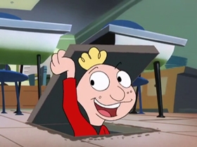 Screenshots from the 1999 Warner Bros. Television cartoon Breaking Out