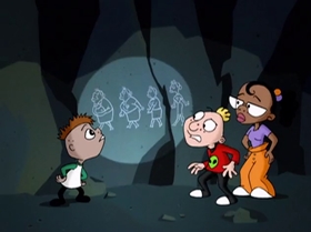 Screenshots from the 1999 Warner Bros. Television cartoon Breaking Out