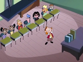 Screenshots from the 1999 Warner Bros. Television cartoon Breaking Out