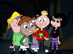 Screenshots from the 1999 Warner Bros. Television cartoon Breaking Out