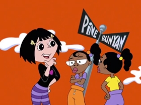 Screenshots from the 1999 Warner Bros. Television cartoon Breaking Out