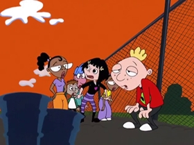 Screenshots from the 1999 Warner Bros. Television cartoon Breaking Out