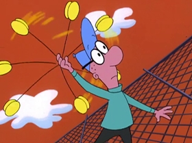 Screenshots from the 1999 Warner Bros. Television cartoon Breaking Out