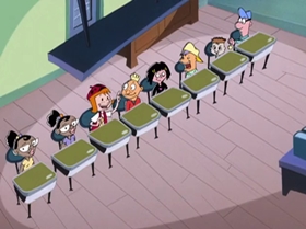 Screenshots from the 1999 Warner Bros. Television cartoon Breaking Out