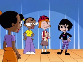 Screenshots from the 1999 Warner Bros. Television cartoon Comedy of Terrors