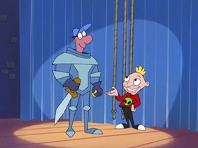 Screenshots from the 1999 Warner Bros. Television cartoon Comedy of Terrors