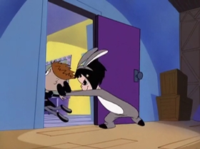 Screenshots from the 1999 Warner Bros. Television cartoon Comedy of Terrors