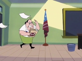 Screenshots from the 1999 Warner Bros. Television cartoon Comedy of Terrors