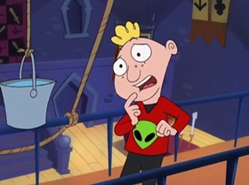 Screenshots from the 1999 Warner Bros. Television cartoon Comedy of Terrors