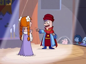 Screenshots from the 1999 Warner Bros. Television cartoon Comedy of Terrors