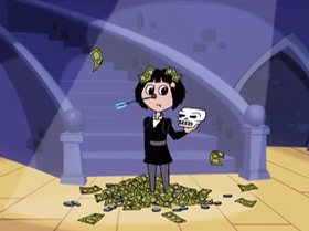 Screenshots from the 1999 Warner Bros. Television cartoon Comedy of Terrors