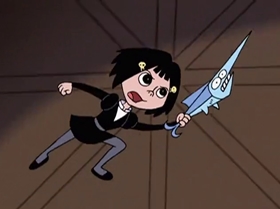 Screenshots from the 1999 Warner Bros. Television cartoon Comedy of Terrors