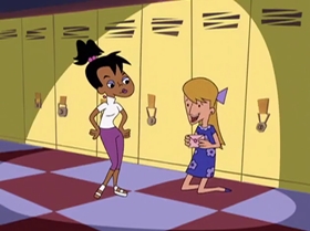 Screenshots from the 1999 Warner Bros. Television cartoon Little Miss Popular