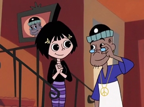 Screenshots from the 1999 Warner Bros. Television cartoon Little Miss Popular