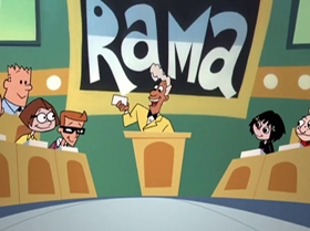 Screenshots from the 1999 Warner Bros. Television cartoon Little Miss Popular