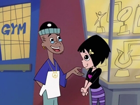 Screenshots from the 1999 Warner Bros. Television cartoon Little Miss Popular