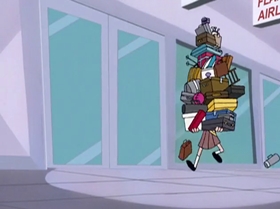 Screenshots from the 1999 Warner Bros. Television cartoon Capitol Punishment